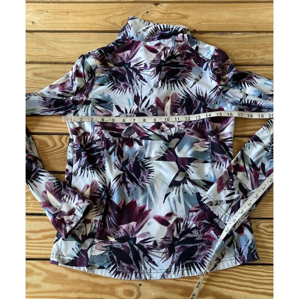 Obermeyer Patterned 1/4 Zip Jacket Size Large Wom… - image 7